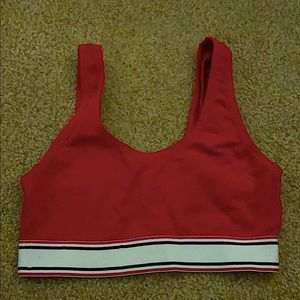 Red Jockey Cotton Bra Size Small